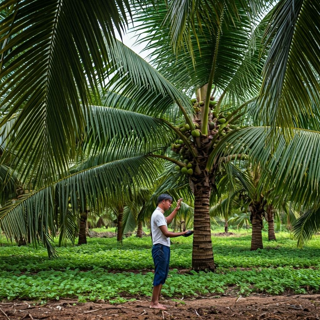 Sustainable coconut farming